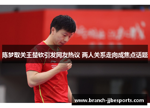 陈梦取关王楚钦引发网友热议 两人关系走向成焦点话题